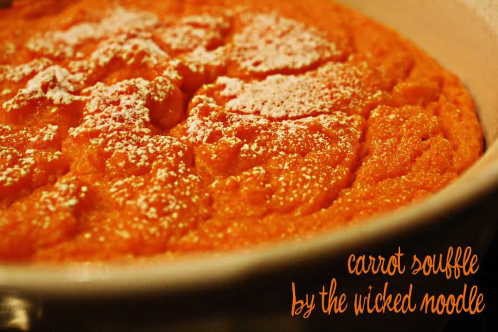 carrot souffle recipe