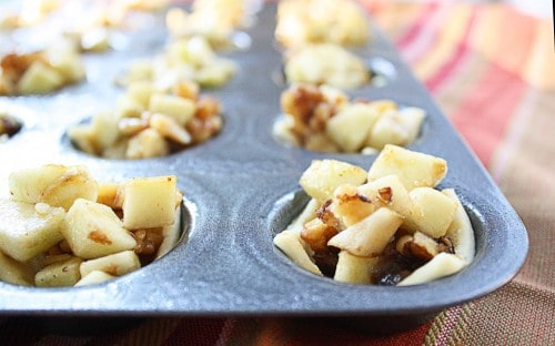 apple walnut tarts
