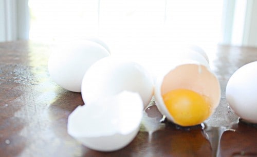 broken eggs
