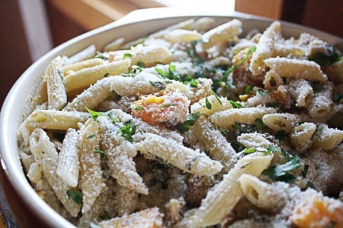 goat cheese pasta