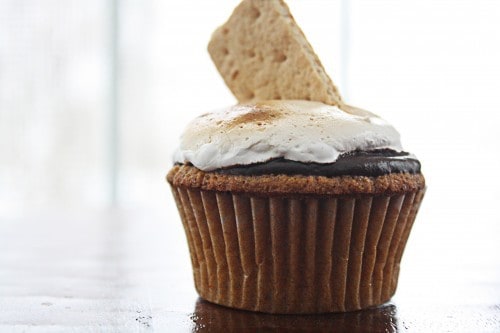 s'mores cupcake