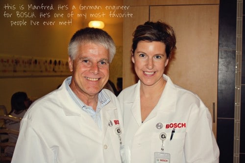 manfred german engineer from BOSCH