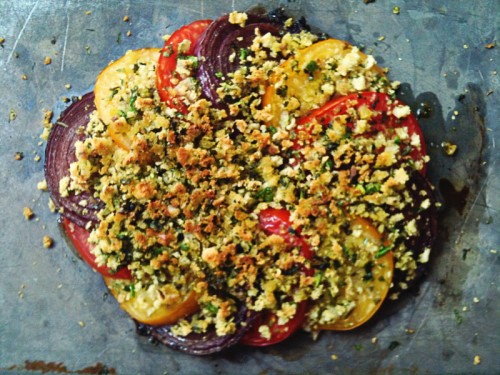 quick tomato gratin tomato gratin