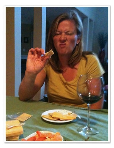 tasting cheese
