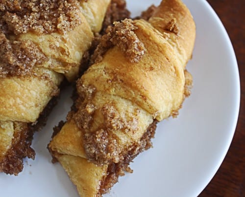 crunchy cinnamon topping