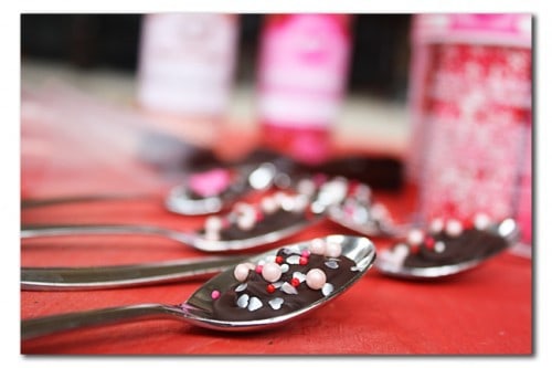 easy chocolate valentine's dessert