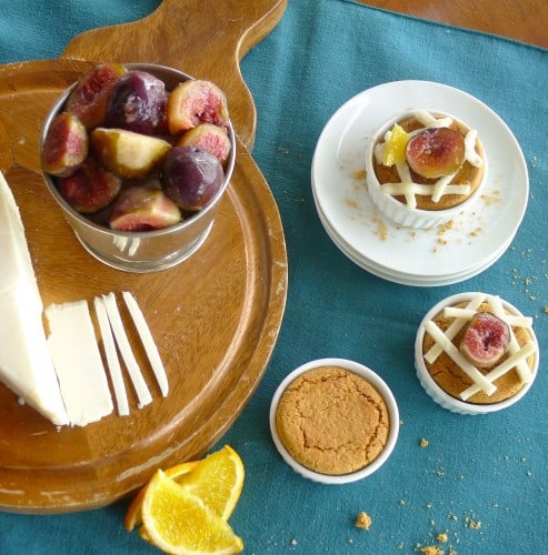 Vanilla Fig Gingersnap Bites