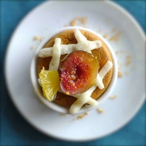Vanilla Fig Gingersnap Bites