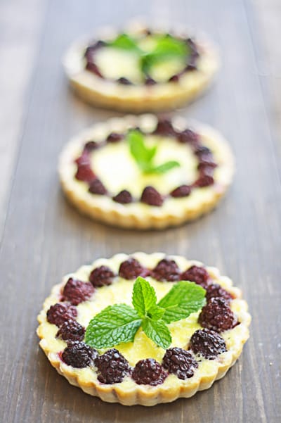 berry tarts