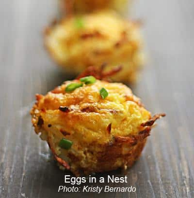 eggs in a nest
