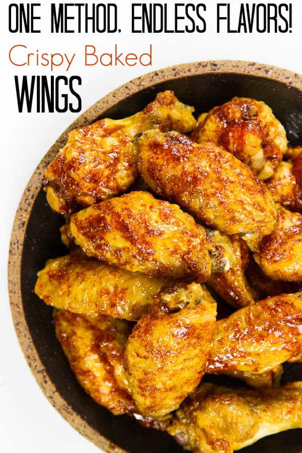 How to Bake Chicken Wings so they're CRISPY & AMAZING