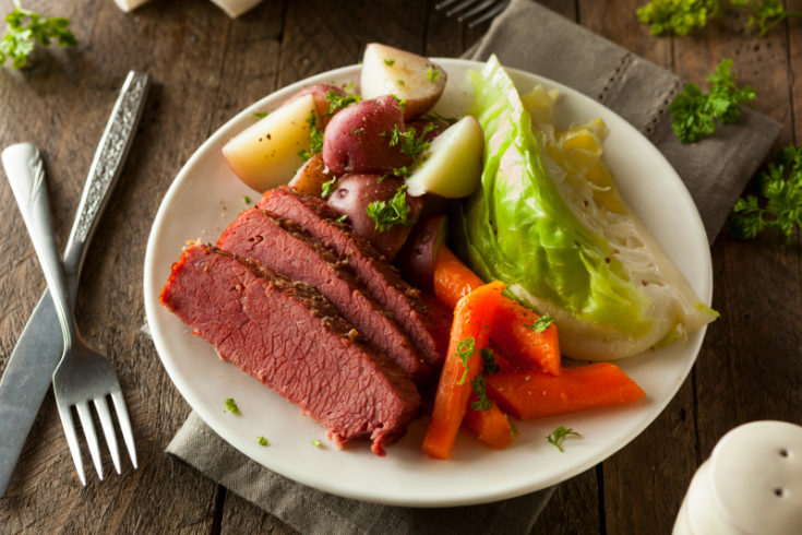 Perfect Corned Beef and Cabbage with Guinness