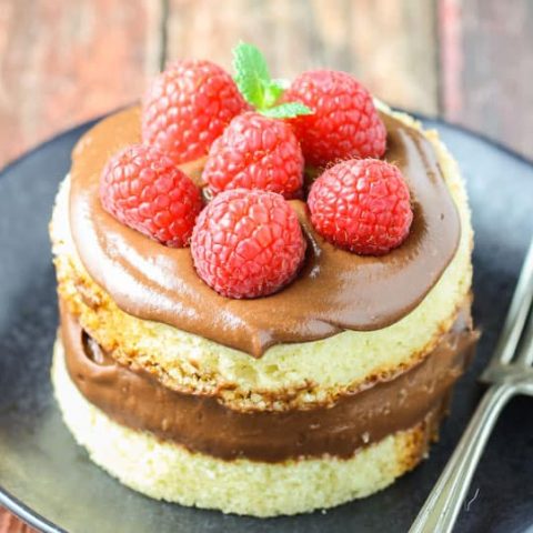 Nutella Mousse Cake Recipe