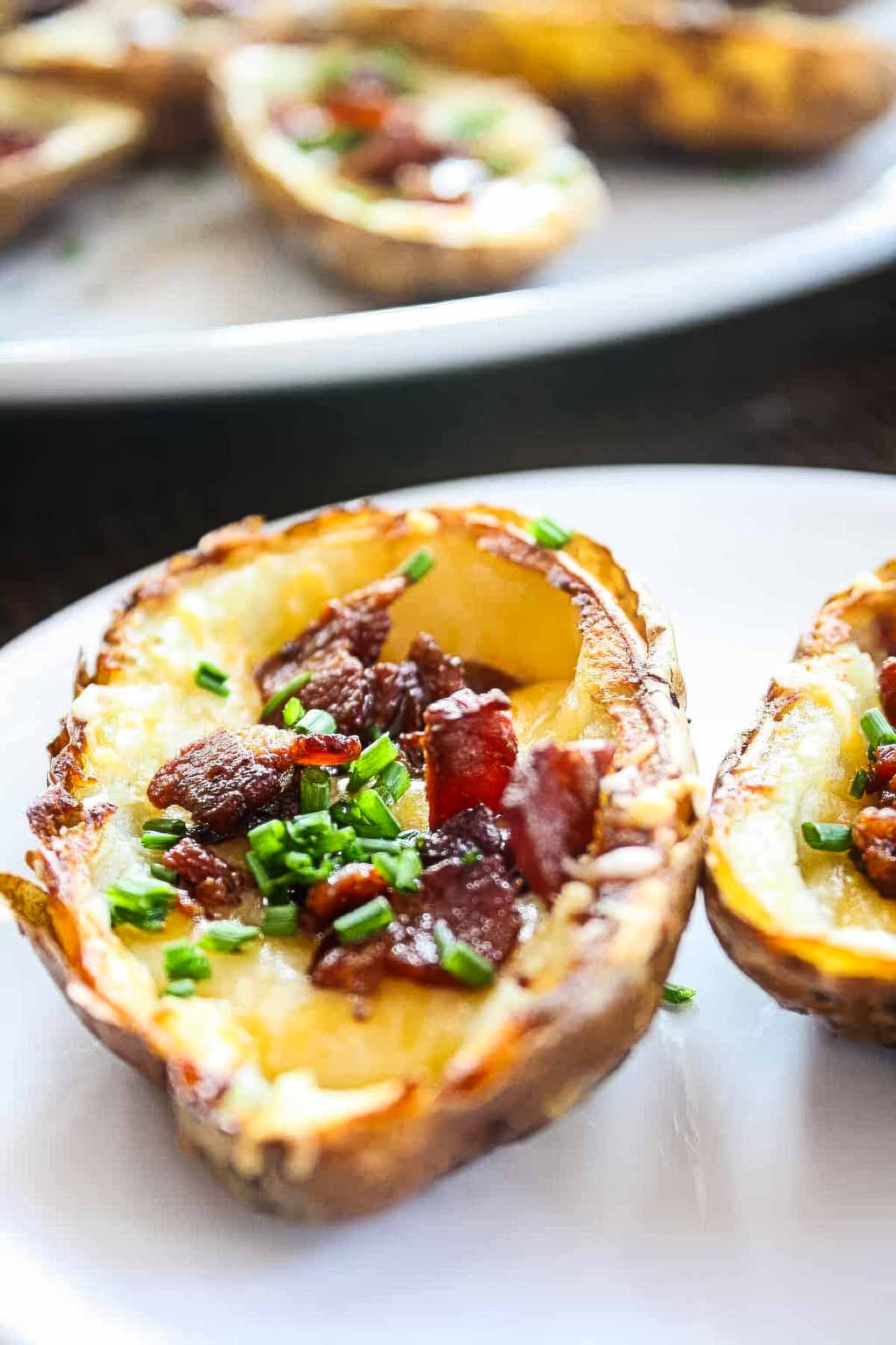 The Secret to Extra Crispy Baked Potato Skins