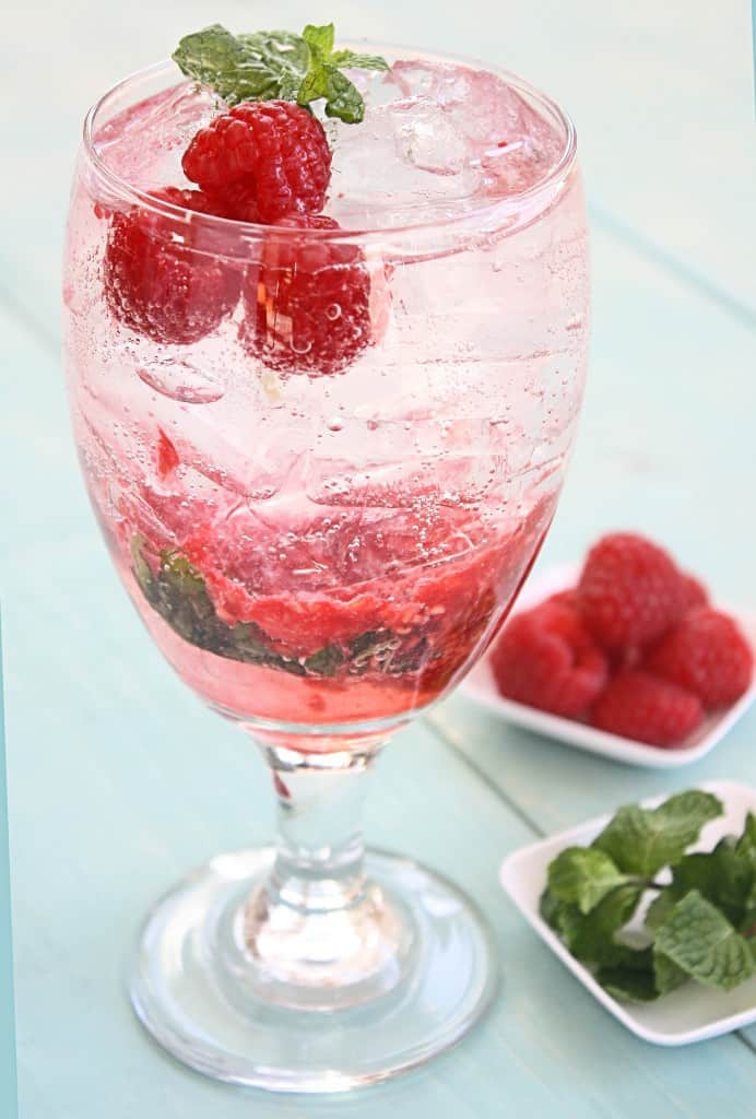 RaspberryMint Cocktail