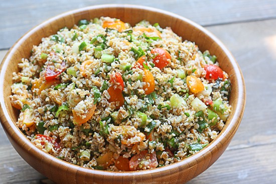 How To Make A Healthy Tabbouleh Salad