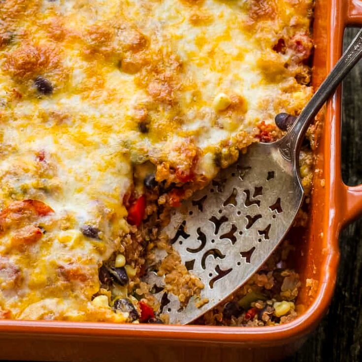 Healthy Mexican Quinoa Casserole