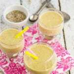 Chia Seed Smoothie with Mango and Banana