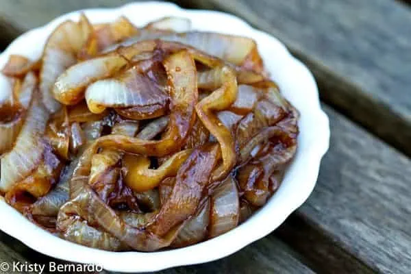 Balsamic Caramelized Onions