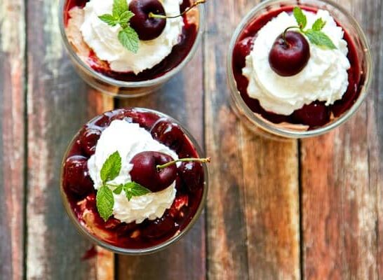 This Chocolate Mousse Recipe is rich and decadent plus it's a snap to make! It's wonderful on its own or top with our delicious drunken cherries.