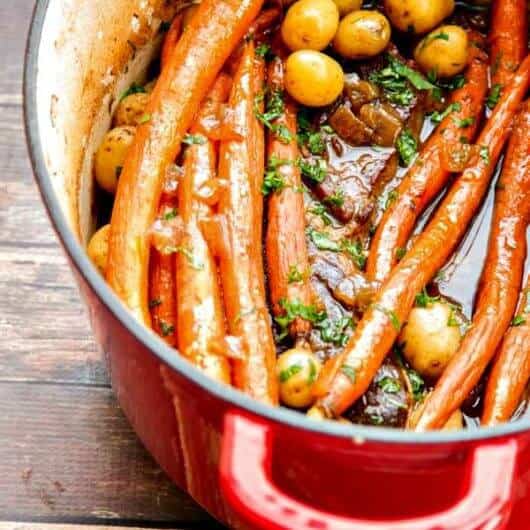 Amazing Pot Roast With Balsamic And Dijon (Chuck Roast)