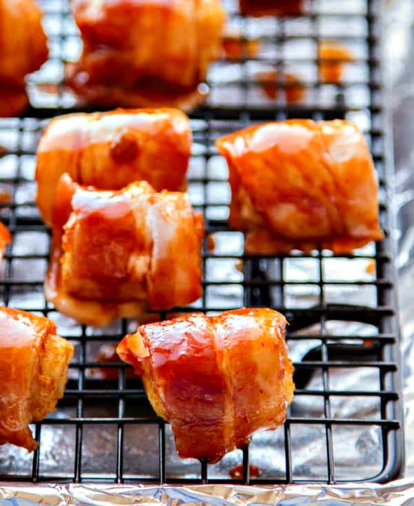 Easy Bacon Wrapped Tater Tots Appetizer