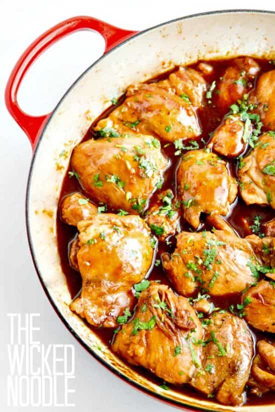 Easy Teriyaki Chicken Recipe • The Wicked Noodle