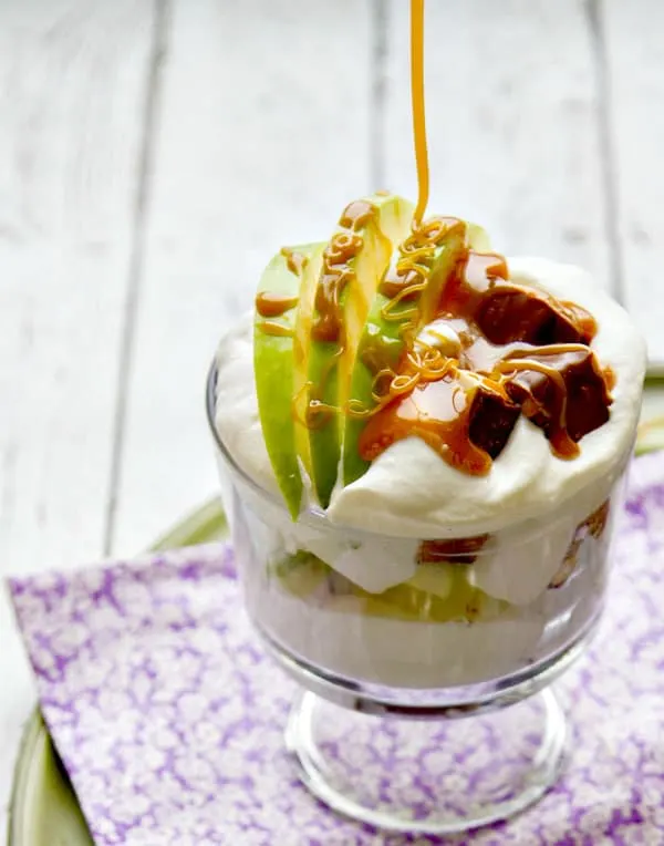 Candy Apple Snickers Salad