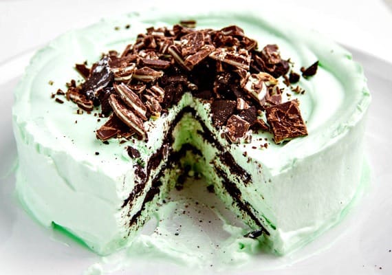 Chocolate Mint Icebox Cake