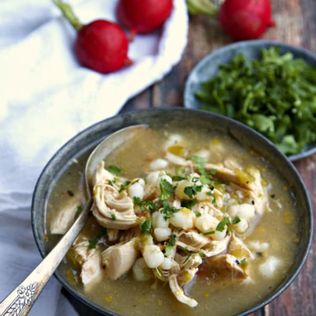 5-Ingredient Chicken Posole Recipe (Fast & Flavorful!)