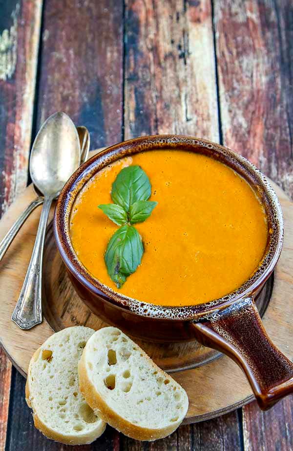 Tomato Bisque with Hatch Chiles