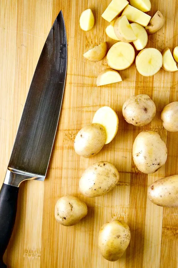 Yukon Potatoes for Yellow Split Pea Soup