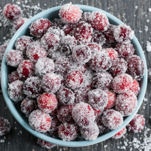 Best Sugared Cranberries