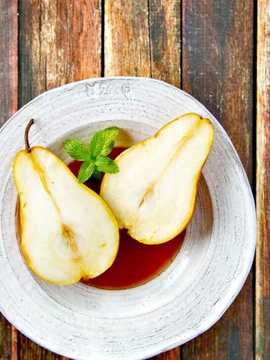 Best Poached Pears Recipe