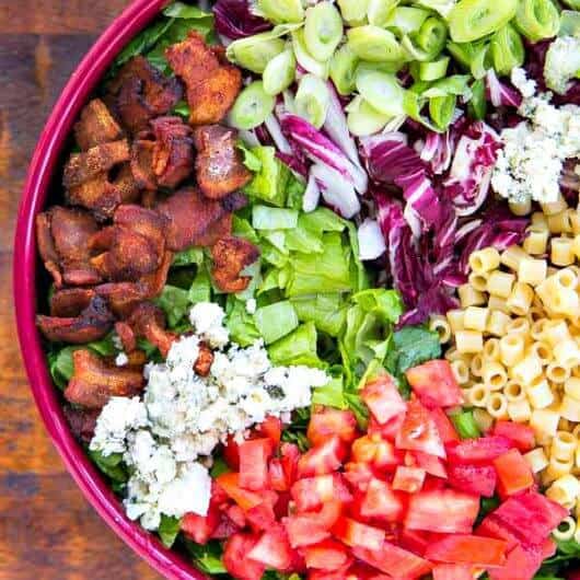 Portillo's Chopped Salad (Copycat) | The Wicked Noodle