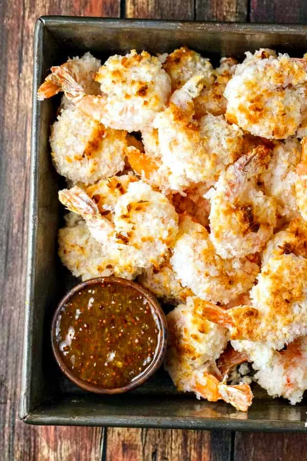 This Baked Coconut Shrimp recipe is so much easier and cheaper than take-out!
