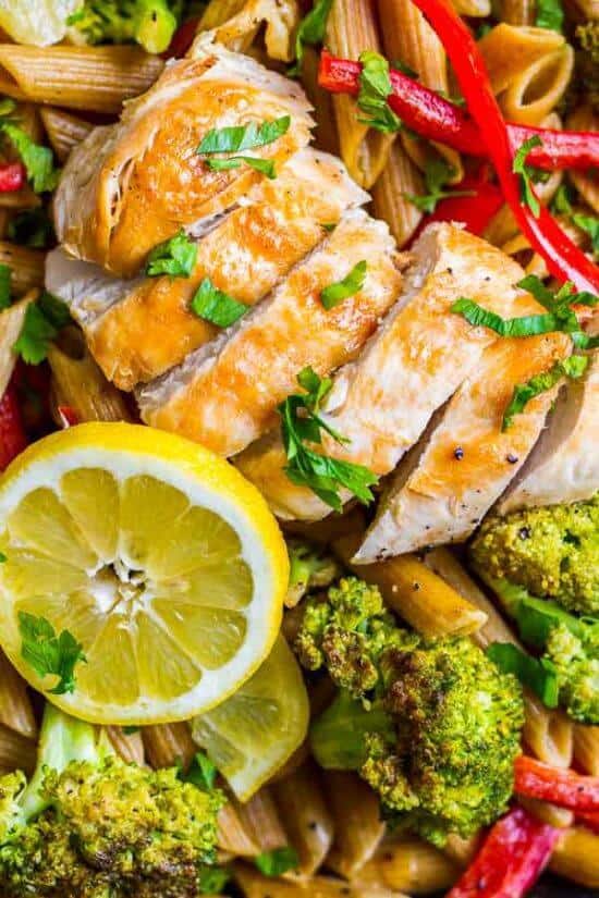 Lemon Pepper Chicken Pasta The Wicked Noodle