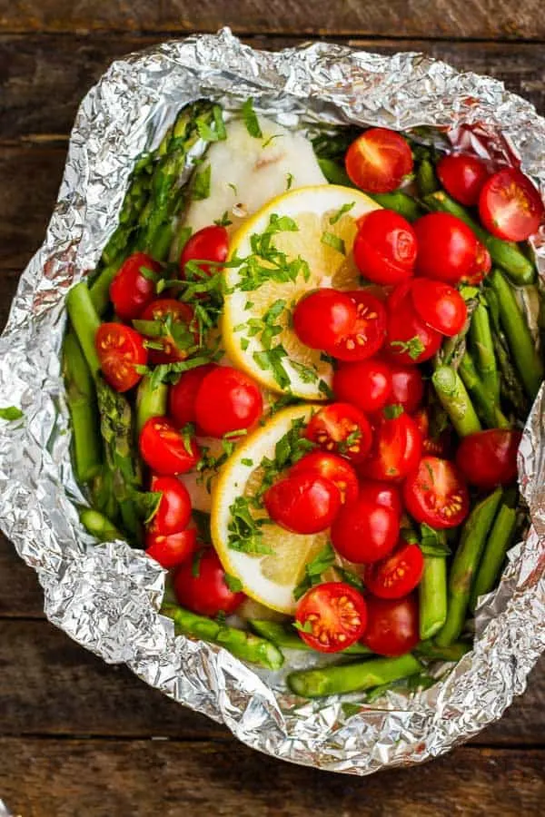 Baked Tilapia in Foil Recipes (four ways)!