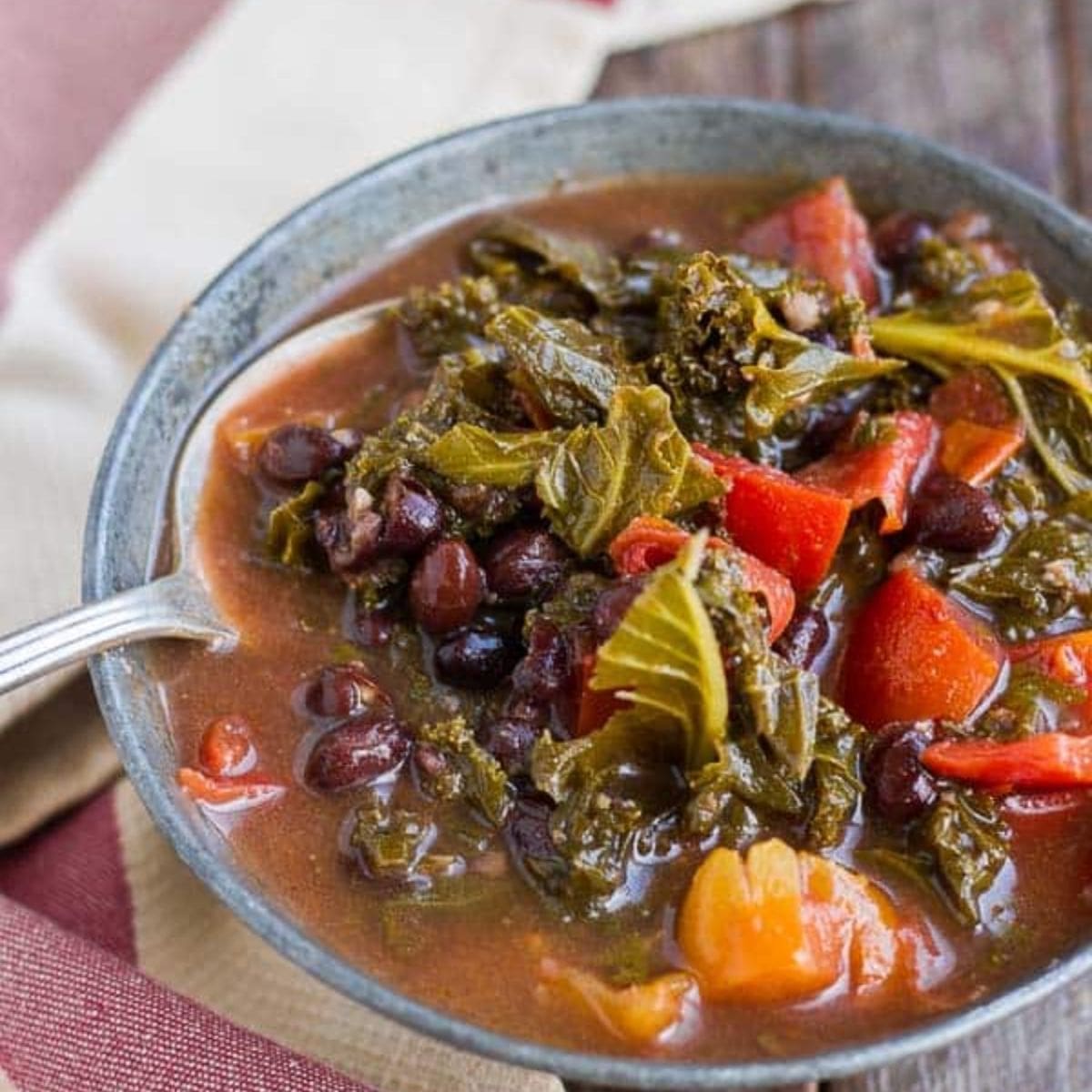 Black Bean and Kale Soup