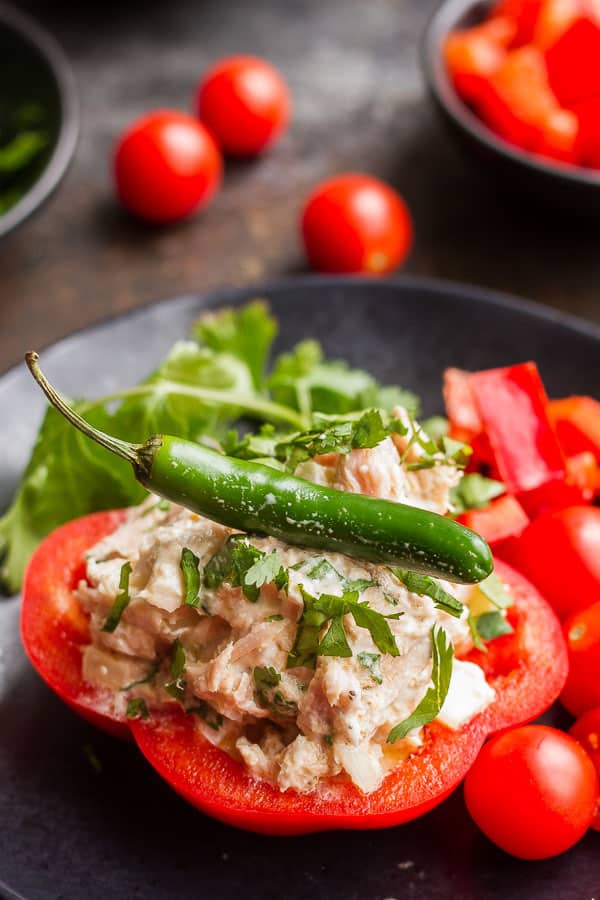 Spicy Tuna Salad with Bell Peppers