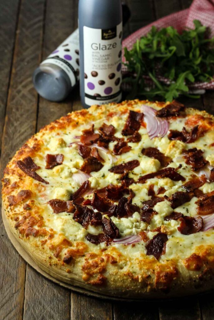 Blue Cheese Pizza Recipe – Quick Weeknight Dinner Idea Step 2: Bake the pizza