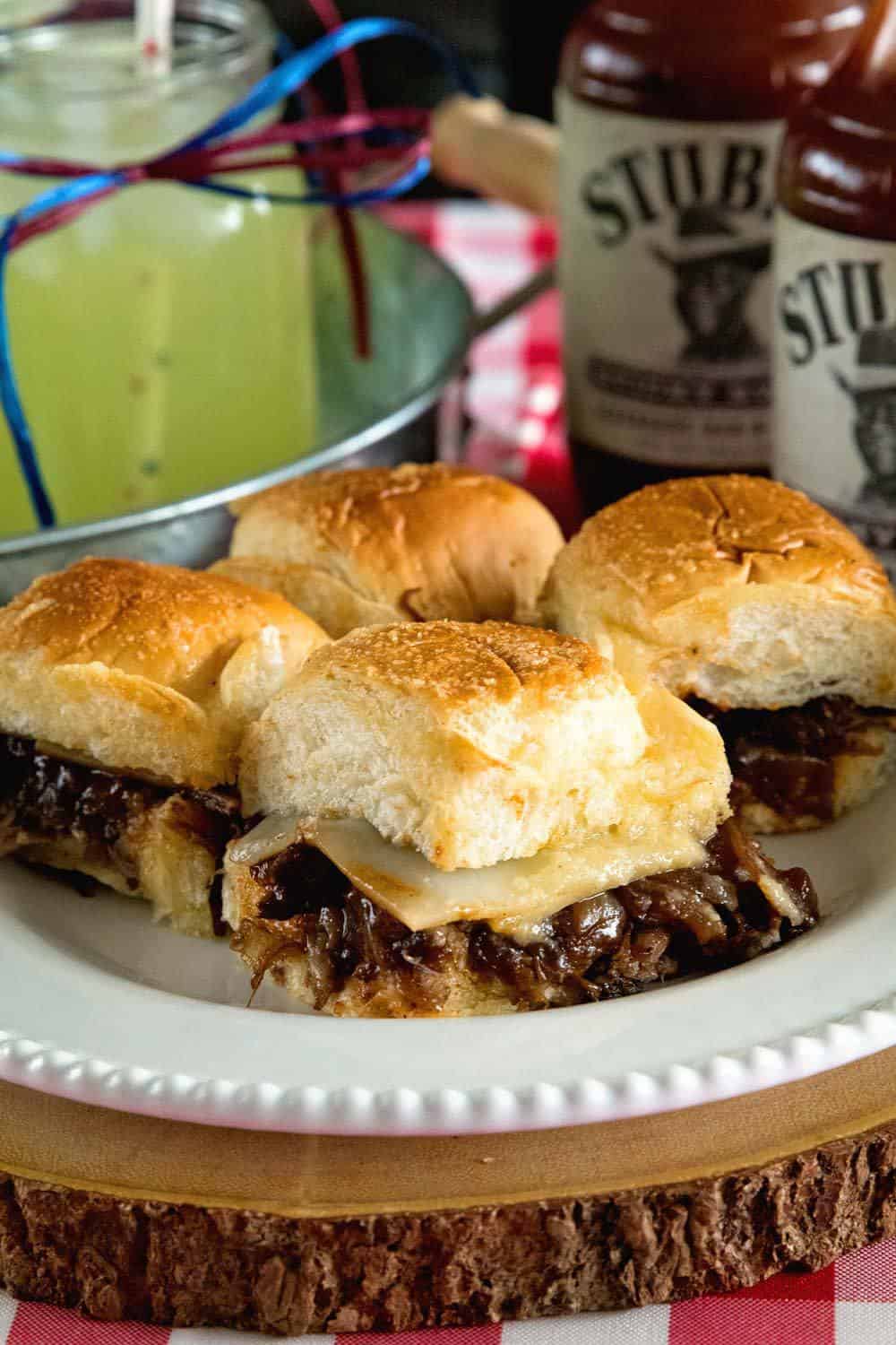 Instant Pot Brisket Sliders with Caramelized Onions (plus more great Instant Pot and Electric Pressure Cooker recipes)!