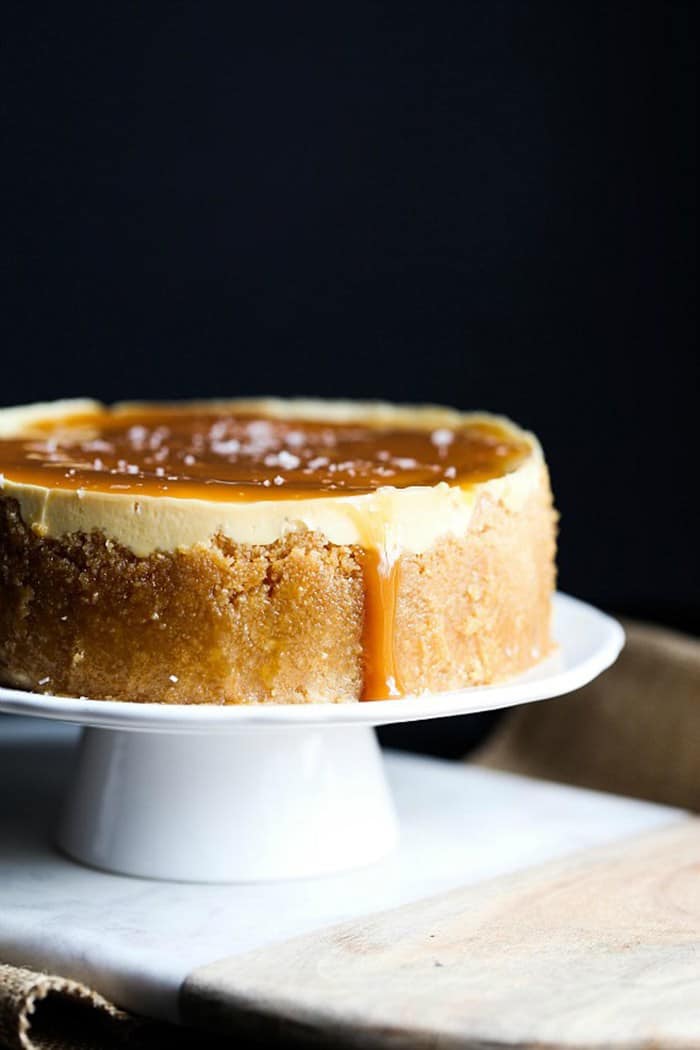 Instant Pot Salted Caramel Cheesecake - plus more delicious Instant Pot desserts you'll LOVE to make!