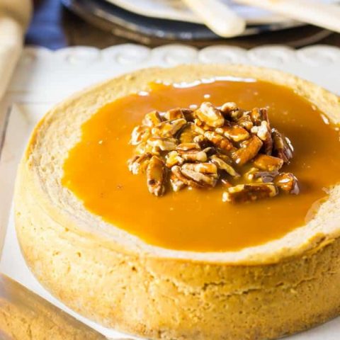 Pumpkin Instant Pot Cheesecake (with a Granola Crust!)