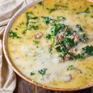 Instant Pot Zuppa Toscana Soup • The Wicked Noodle