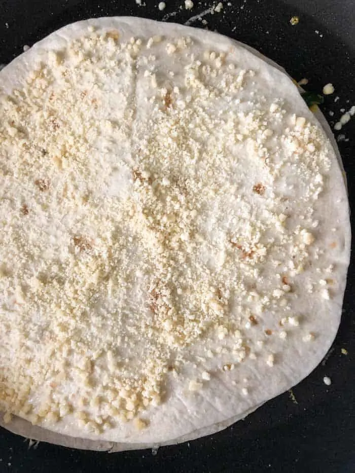 Instant Pot Parmesan-Crusted Carnitas Quesadillas