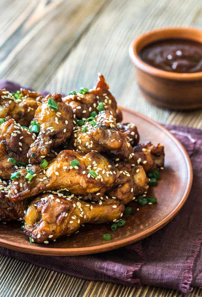 Grilled Teriyaki Chicken Wings