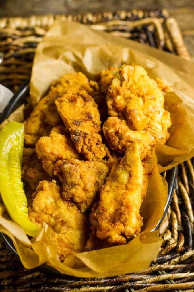 PickleBrined Keto Fried Chicken • The Wicked Noodle