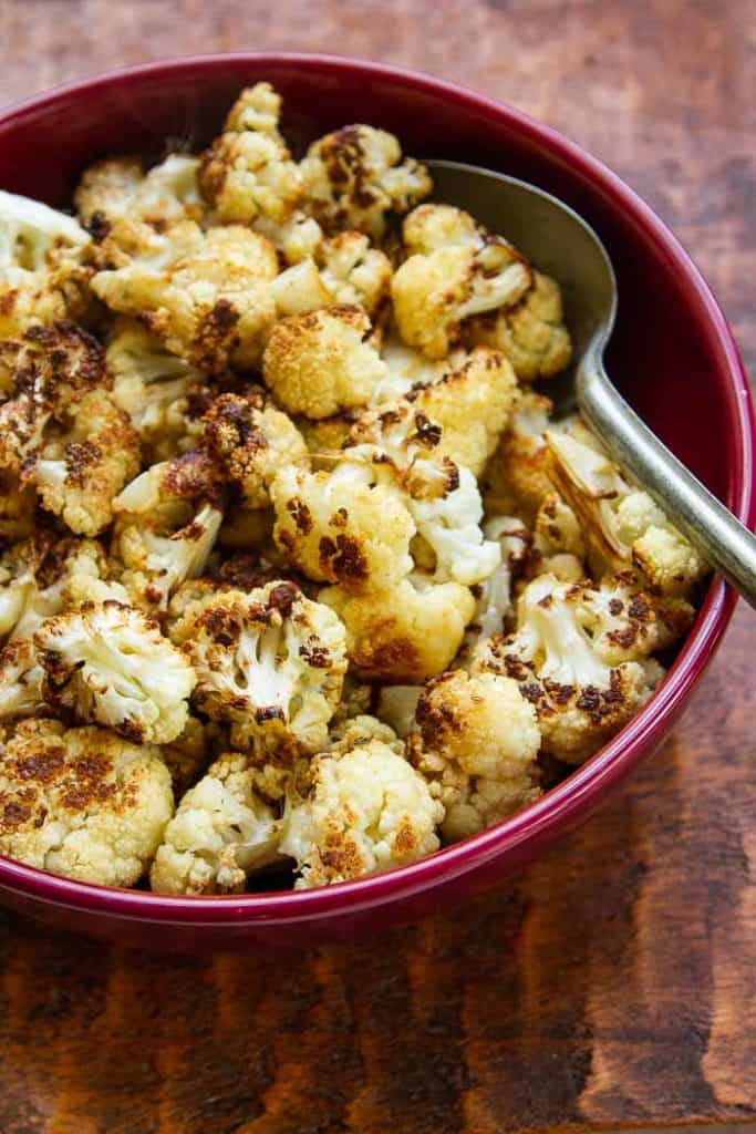 Garlic Herb Browned Butter Cauliflower • The Wicked Noodle