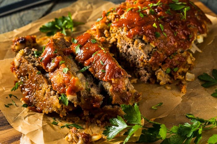 Turkey Meatloaf with a Chipotle Glaze